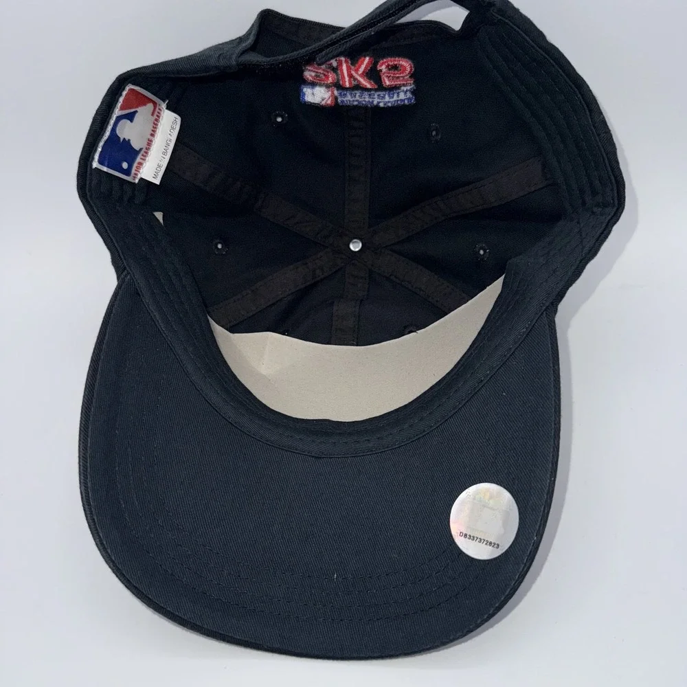 Pittsburgh Pirates Hat Cap Strap Back Black MLB Baseball All Star Game 2K5 Mens